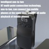 Wireless Car Speakerphone,Handsfree Talking Car Speaker with Clip | Multifunctional
