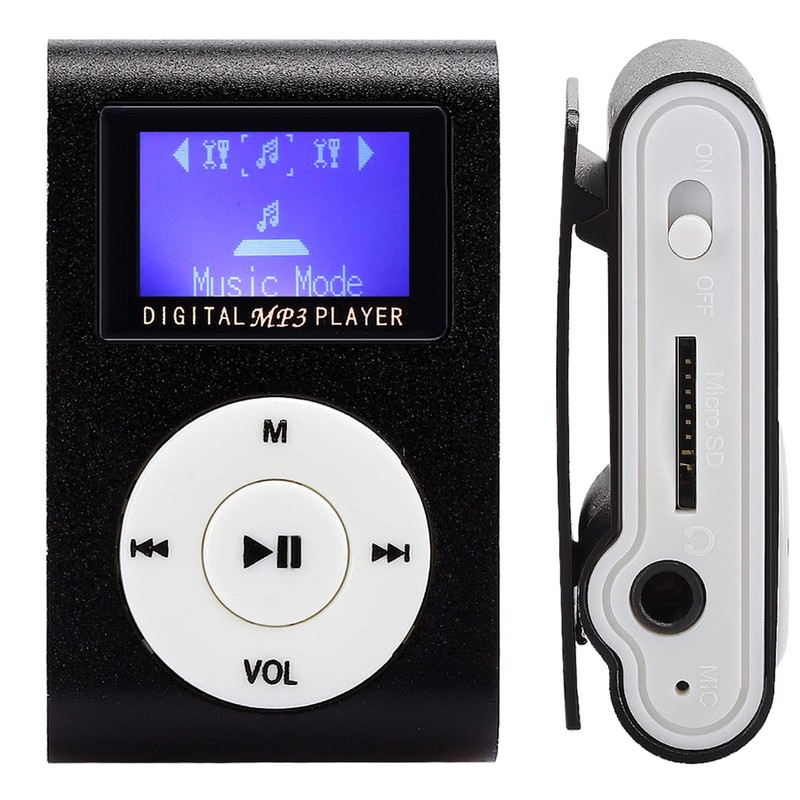 Mini Portable MP3 Music Player with 0.79" LCD Screen Metal