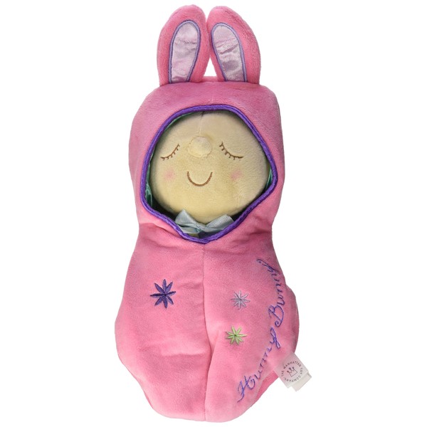 Manhattan Toy Snuggle Pod Hunny Bunny First Baby Doll with Cozy Sleep Sack for Ages 6 Months and Up