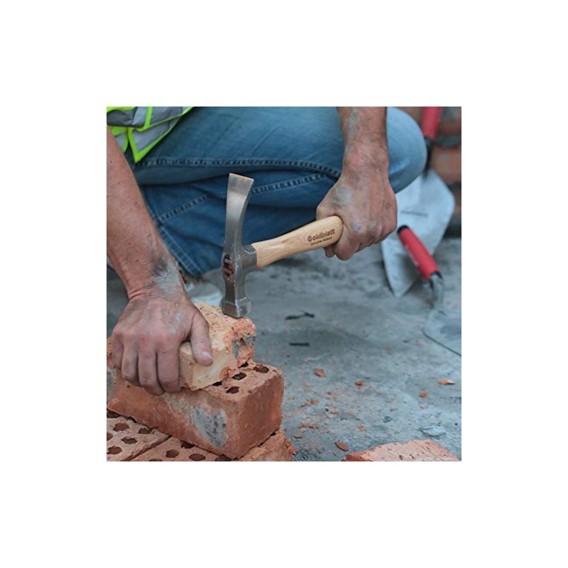 Goldblatt - G06993 GOLDBLATT Brick Hammer, 20 Oz Bricklayers Masonry