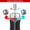 Ratchet Screwdriver, MAXPOWER Magnetic Ratchet Screwdriver and Bit Set with
