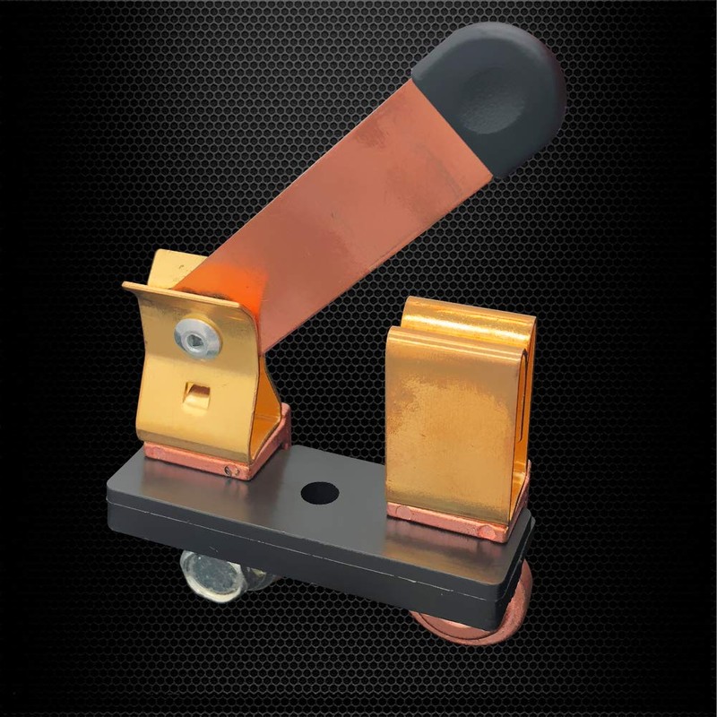 Ampper Side Post Battery Disconnect Switch 12V 24V, Knife Blade