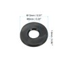 PATIKIL M6 Rubber Flat Washers 20pcs 6mm Inner Diameter 13mm