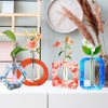 9Pcs Clear Test Tubes for Plant Propagation Station Hydroponic/Flowers for
