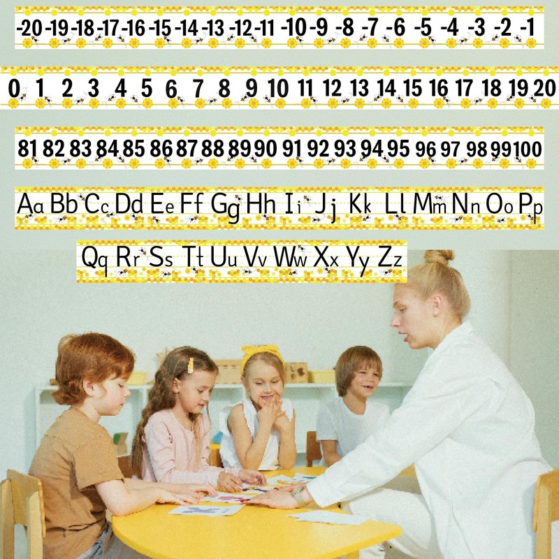 32Pcs A to Z Alphabet and -20-100 Number Cards Boho