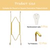 Plate Hangers for The Wall, Suitable for 6-8 Inch Wall