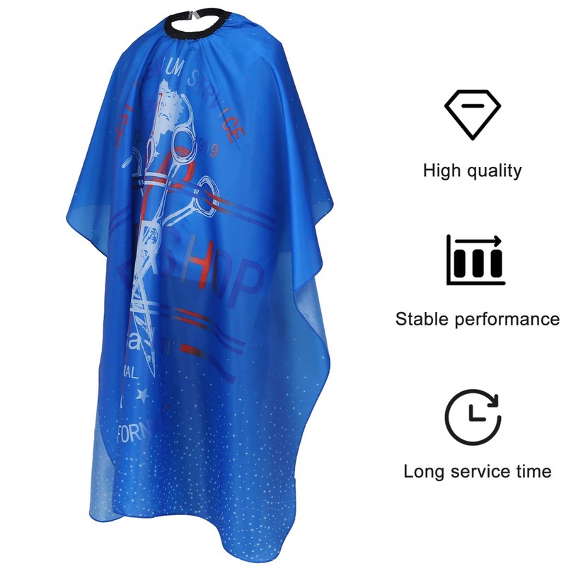 Lurrose Barber Cape Hair Cutting Cape Hairdressing Cloth Apron Salon
