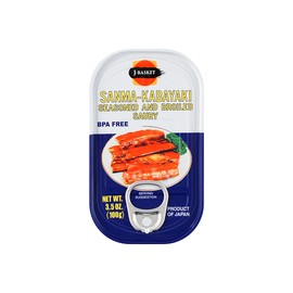 Japan WELPAC Sanma Kabayaki Broiled Sauries 3.5oz. (100g) (Pack of 12) - MADE IN JAPAN - Limited Stock