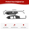 JOSHELA for Mustang Power Window Switch Panel Trim Cover for