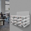 9 Slots Cell Phone Storage Box, Acrylic Cell Phone Locker