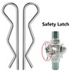MustBee 4 Sets NPT Iron Air Hose Fitting, Universal Coupling,