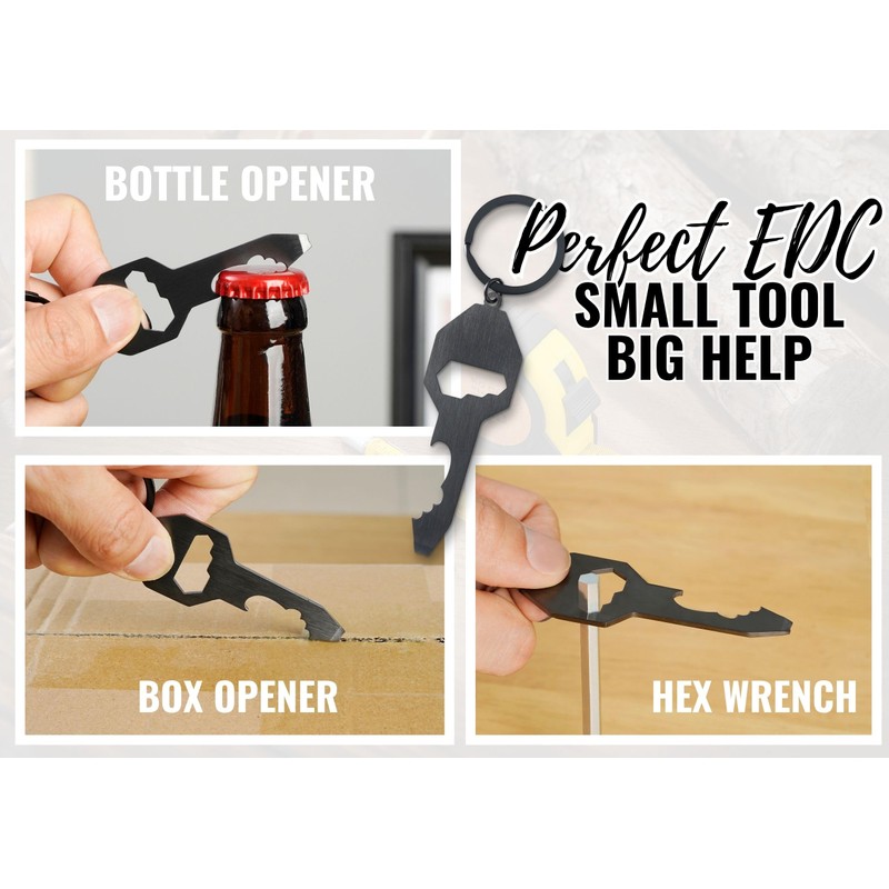 INNObeta Uncle Gifts Tool Set, 16-Foot Easy Read Retractable Tape