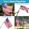 Portable Flag Pole, 7 ft Flag Poles for 3x5 Flags