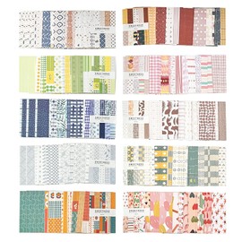 BLMHTWO 500 Pieces Scrapbook Paper, Scrapbooking Supplies Decoupage Paper Kit for Crafts DIY Room Decorating Background Making Magazine Clipping