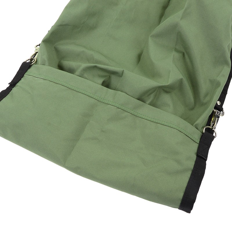 Fruit Picking Bag Green Double Buckle 600D Oxford Cloth Adjustable