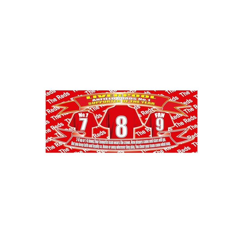 The Reds Football Shirt Silver Aluminium Two Lid Unisex Water
