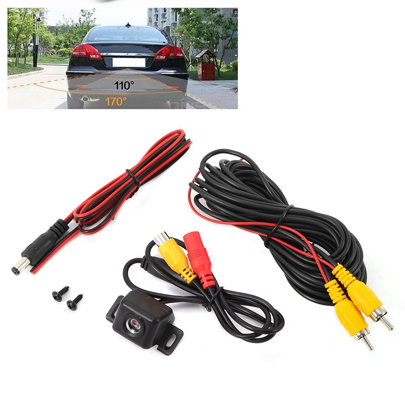 Universal Car Parking System HD Monitor with 170° Waterproof Rear