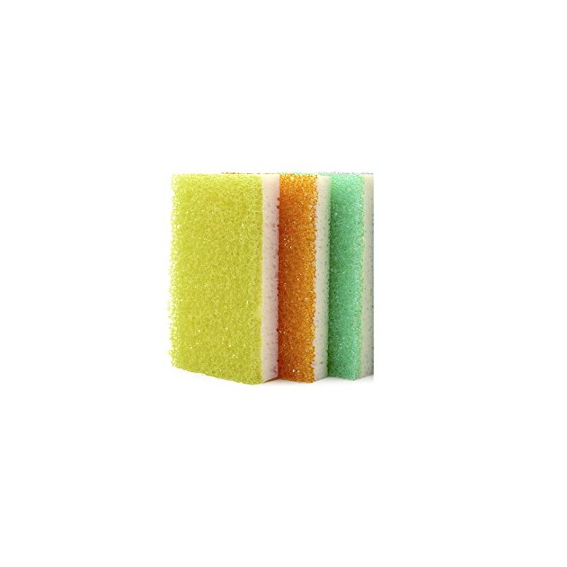 Scrub daddy modelo Sponge Daddy Fibra+Esponja 1 Paquete de 3