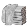 BGENHPON Multipurpose Wire Miracle Cleaning Cloths, 8-Pack Durable Mesh Dishwashing