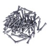 FAVOMOTO 50pcs 70mm Large Castle Golf Tees Plastic Castle Golf