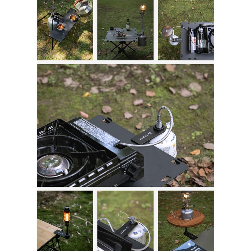 Camping Moon BKZ18 Table Clamp, Screw-in Type, For OD Cans,