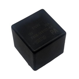 F80B-14B192-AA 12VDC 70A High Power Mini ISO Automotive Relay 4Pins Compatible with V23136-J4-X89 DH22-14B192-EA V23136-J4-X62 5M5T-14B192-EA V23136-J4-X60