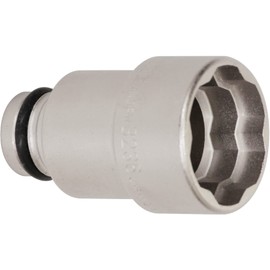 TONE HP4NQFW-3236 Double Quick Fit Socket for Impacts, 0.5 inches (12.7 mm) (1/2 mm), Double Face Width 1.3 x 1.4 inches (32 x 36 mm)