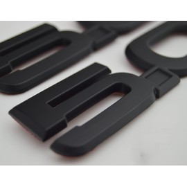 Zorratin 2015-2023 All Matte Black Door Fender Side 5.0 Emblem for Ford Mustang GT F150