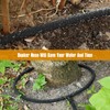 Soaker Hose 150ft for Garden Beds Solid Brass Interface Irrigation