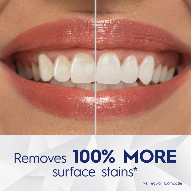 Crest 3D White Brilliance Blast Teeth Whitening Toothpaste, 4.6 oz,