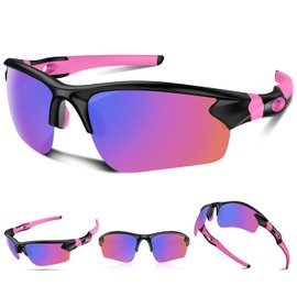 Polarized Sports Sunglasses for Men Women Youth Baseball Cycling Running Driving Fishing Tennis Golf Motor TAC UV400 TR90