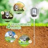 YAMRON 4-in-1 Soil Moisture Meter Digital Plant Temperature/So