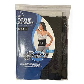 NeoSports Faja de 10" Compression - Compression Belt 10" (Medium) Black