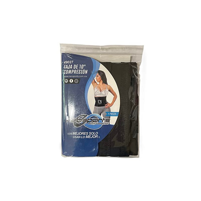 NeoSports Faja de 10" Compression - Compression Belt 10" (Medium)