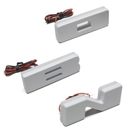 ORACLE Lighting LED Letter C – Universal Illuminated Letter Badges, Matte White Surface Finish, 1 Light, Part # 3140-C-001