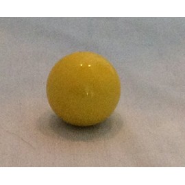 Mega Marbles 10 Pack Opaque Yellow 14mm or 9/16" Marbles