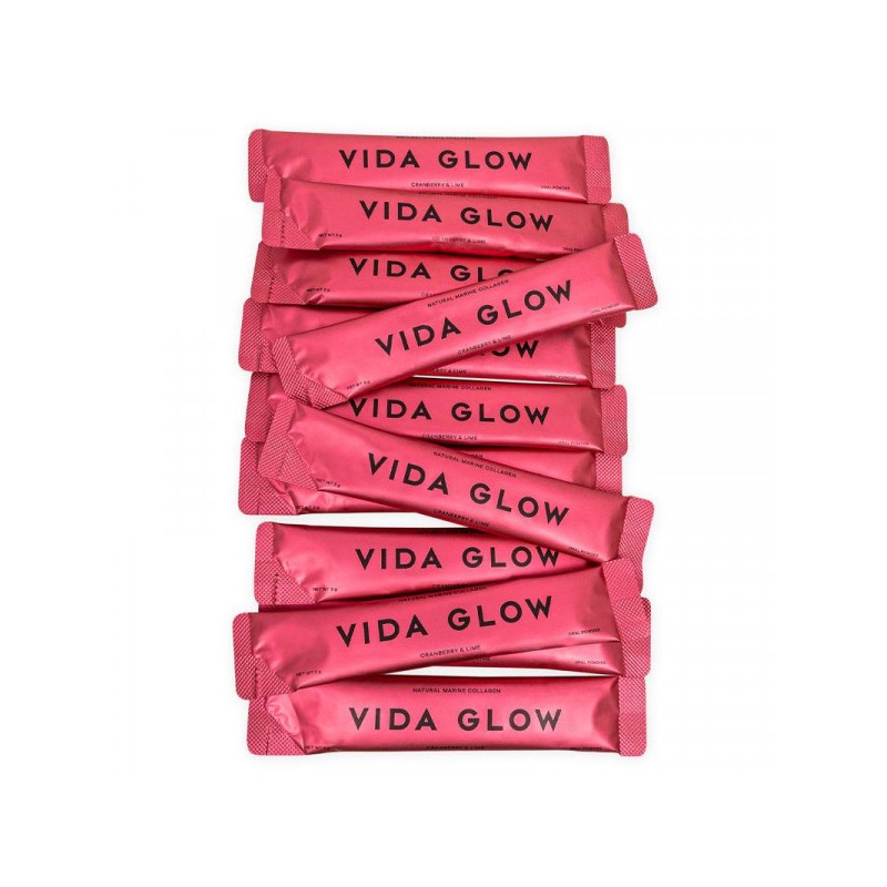 Vida Glow Marine Collagen Cranberry & Lime 30 x 3g