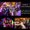 ColorHome Glow Sticks Bulk - 24 Pcs LED Foam Sticks