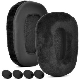 B450-XT Mod Kit Ear Pads + Mic Foam - defean Replacement Ear Cushions Cups Cover Compatible with BlueParrott B450-XT B450XT S450-XT Headset