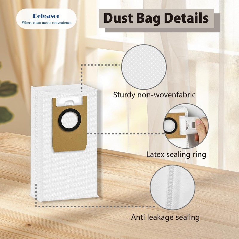 Replacement Dust Bag Compatible With Eufy Omni S1 Pro Robot