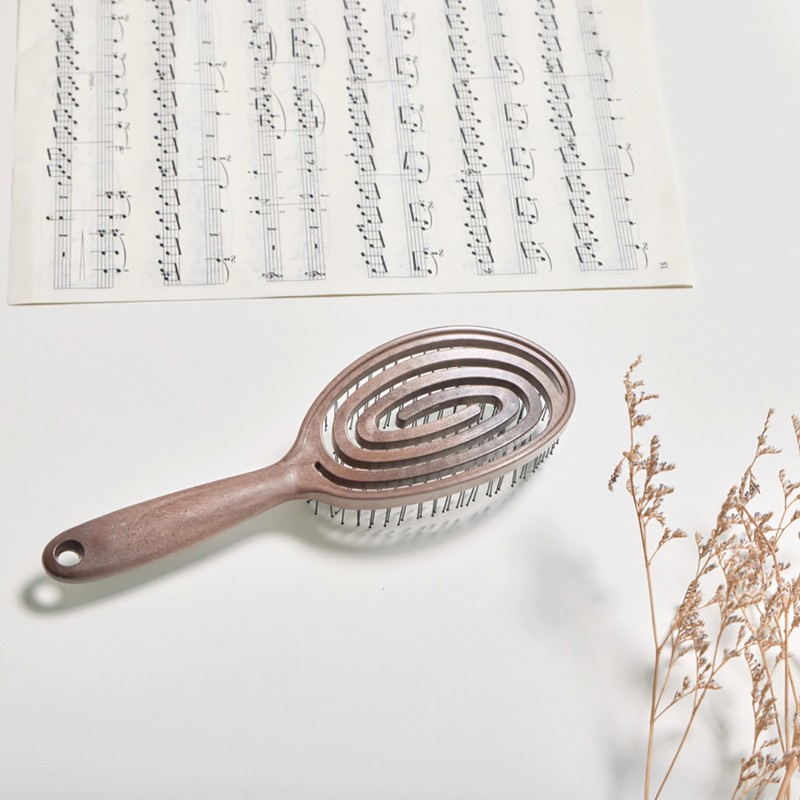 Yao Hairbrush [Homme Wood Sensitive] Hypoallergenic scalp massage cleansing dry