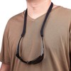 SHINKODA Black Glasses Strap, Sports Sunglasses & Eyeglasses Holder Straps