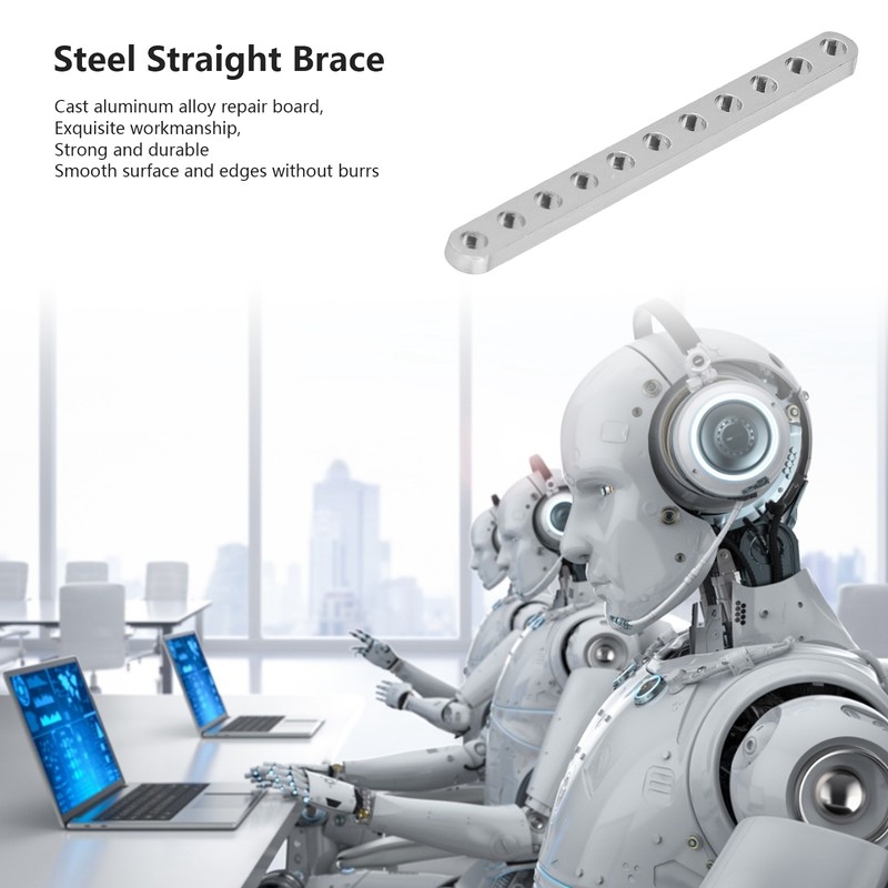 Stainless Steel Straight Brace Mending Plate Connector Bracket for Furniture