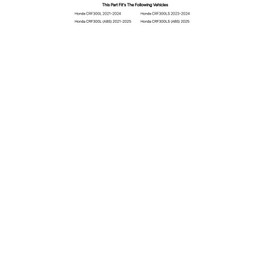 TUSK Aluminum Skid Plate Black for Honda CRF300L 2021-2024