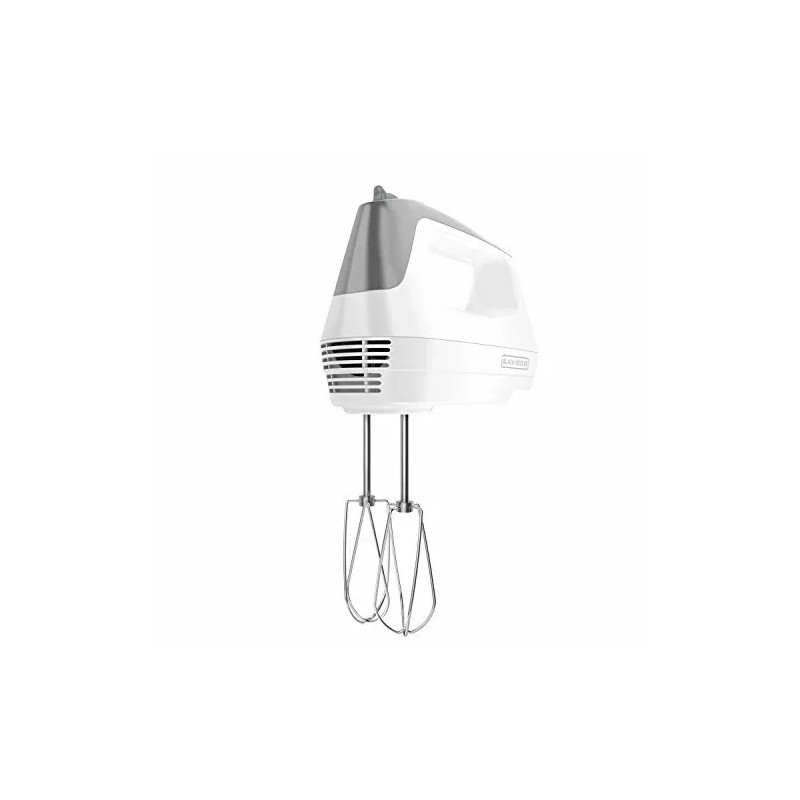 BLACK+DECKER Lightweight Hand Mixer, White, MX1500W