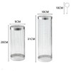 2 PCS Rolling Grill Baskets, 304 Stainless Steel Rolling Grilling