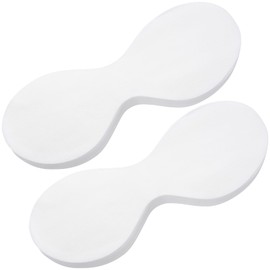 Joez Wonderful 150 Sheets Disposable Eye Mask Paper, Non Woven Eye Care Patches Paper Eye Covers, Cotton Spa Eye Pads for Facials, DIY Clear Eye Mask Paper Beauty Sheets for Makeup