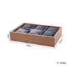 Vellure Jewelry Organizer Drawer – Wooden Velvet Tray for Bracelets