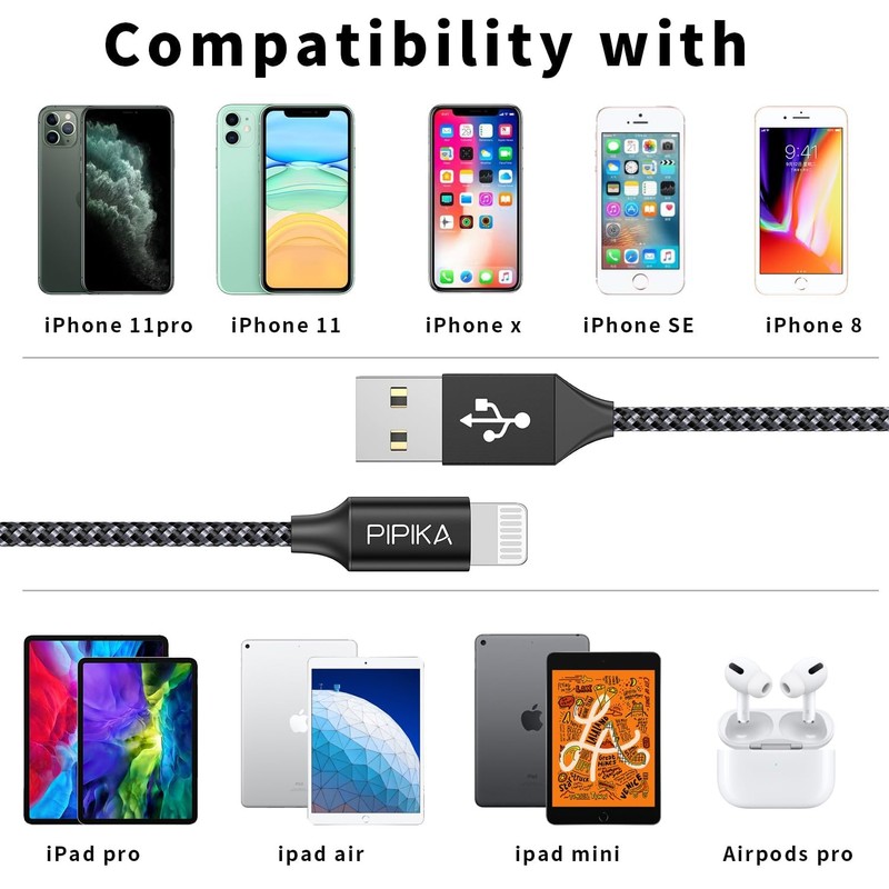 Pipika Phone Cable, 2P-4 Size