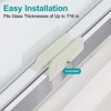 M6219 Sliding Shower Door Bottom Track (Top-Hung Shower Door Track),
